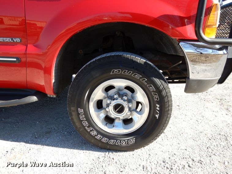 image for item DF5849 1999 Ford F250 Super Duty Crew Cab pickup truck