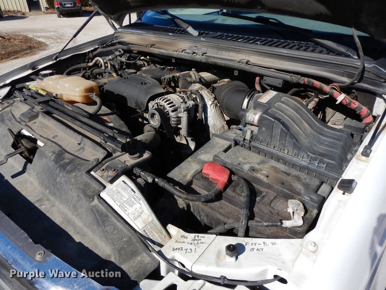 image for item DF5851 2002 Ford F350 Super Duty SuperCab pickup truck