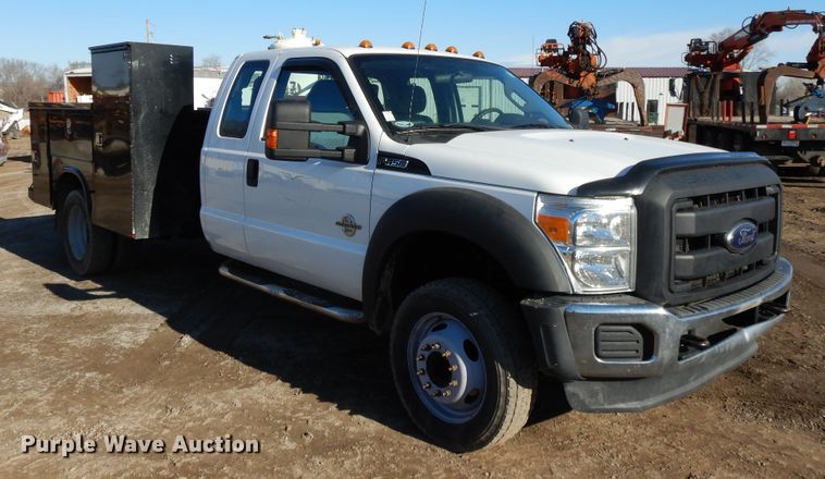 image for item DF5875 2012 Ford F450 Super Duty utility truck