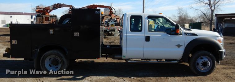 image for item DF5875 2012 Ford F450 Super Duty utility truck