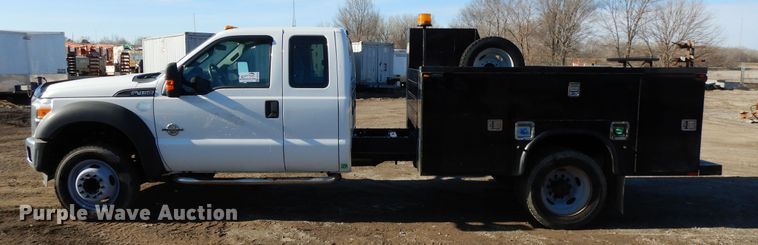 image for item DF5875 2012 Ford F450 Super Duty utility truck