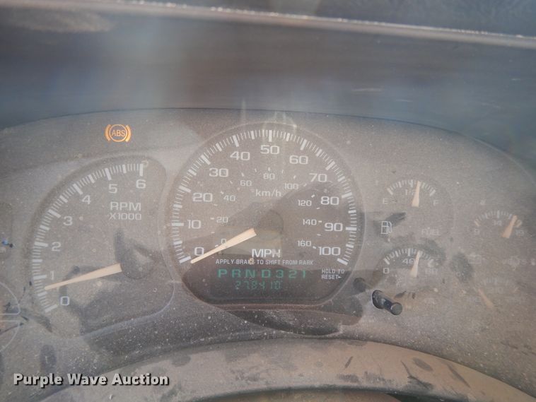 image for item DF5882 2001 Chevrolet Silverado 1500 Ext. Cab pickup truck