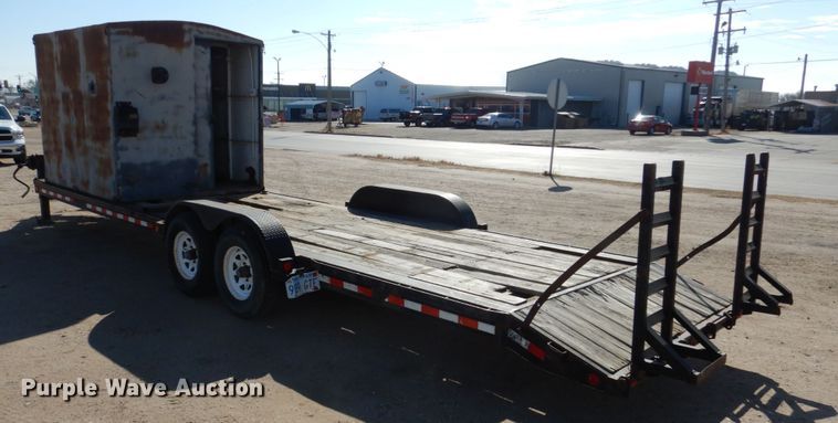 image for item DF7360 1999 Jantz equipment trailer