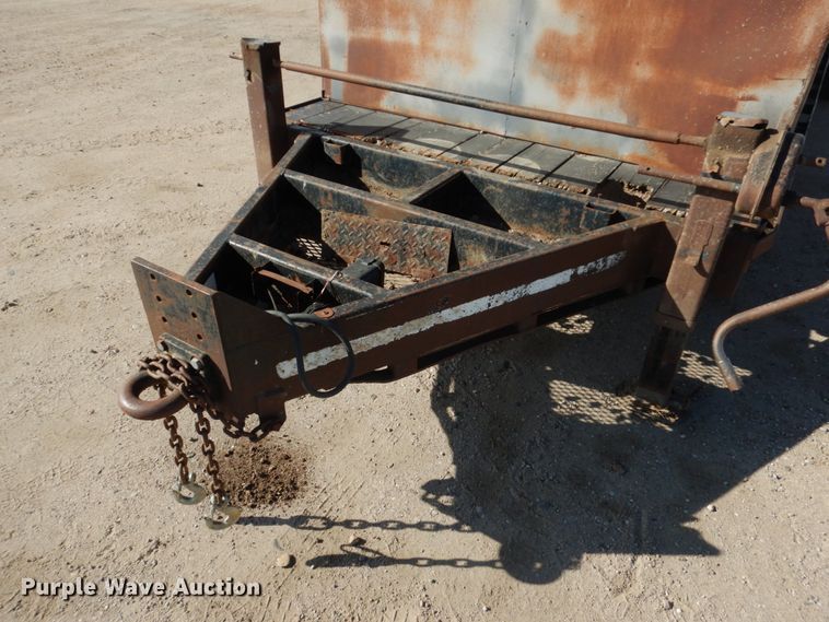 image for item DF7360 1999 Jantz equipment trailer