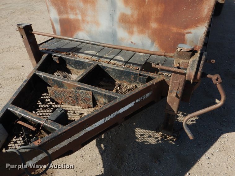 image for item DF7360 1999 Jantz equipment trailer
