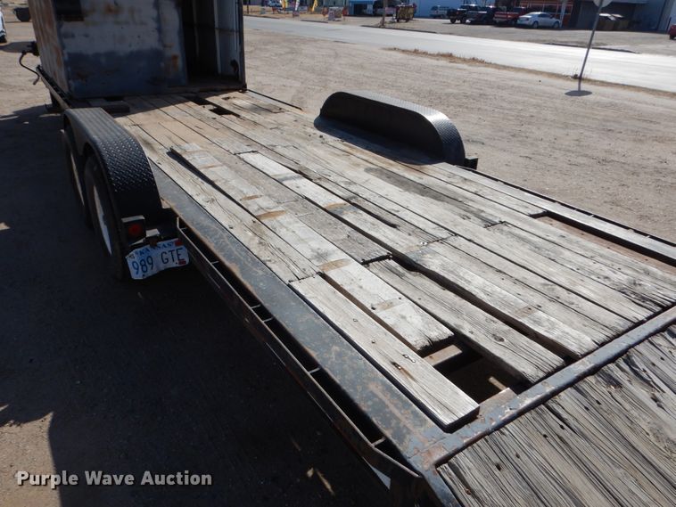 image for item DF7360 1999 Jantz equipment trailer