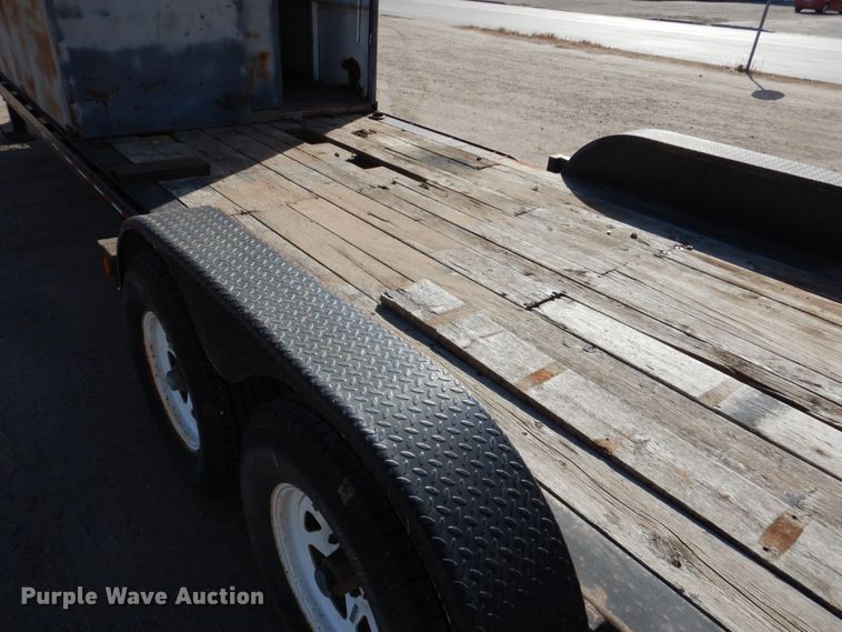 image for item DF7360 1999 Jantz equipment trailer