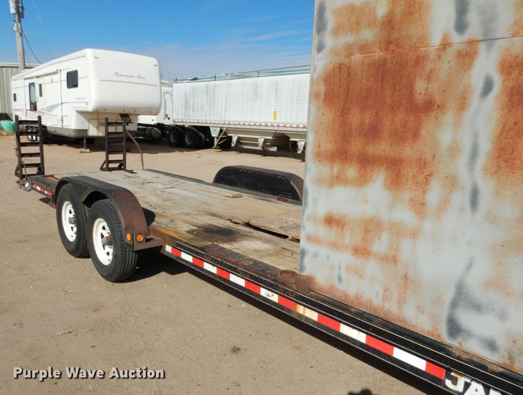 image for item DF7360 1999 Jantz equipment trailer