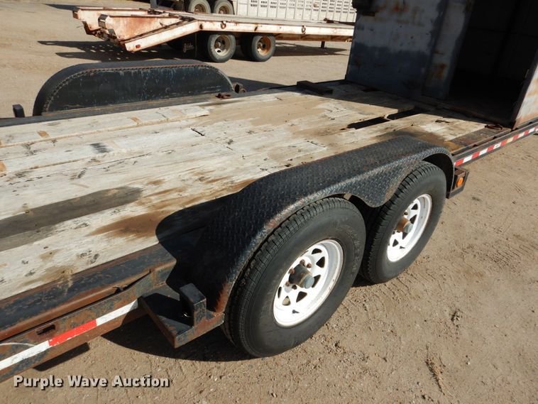 image for item DF7360 1999 Jantz equipment trailer