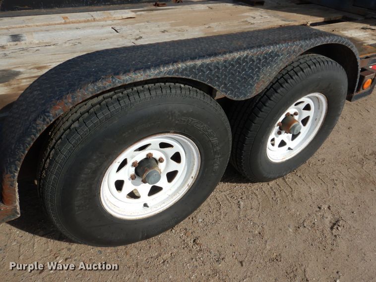 image for item DF7360 1999 Jantz equipment trailer