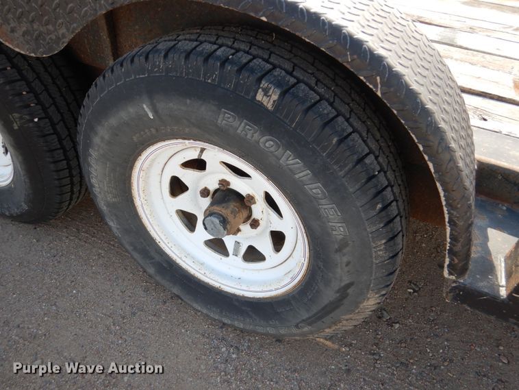 image for item DF7360 1999 Jantz equipment trailer