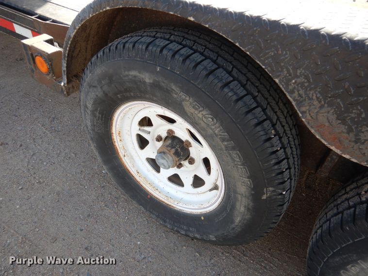 image for item DF7360 1999 Jantz equipment trailer