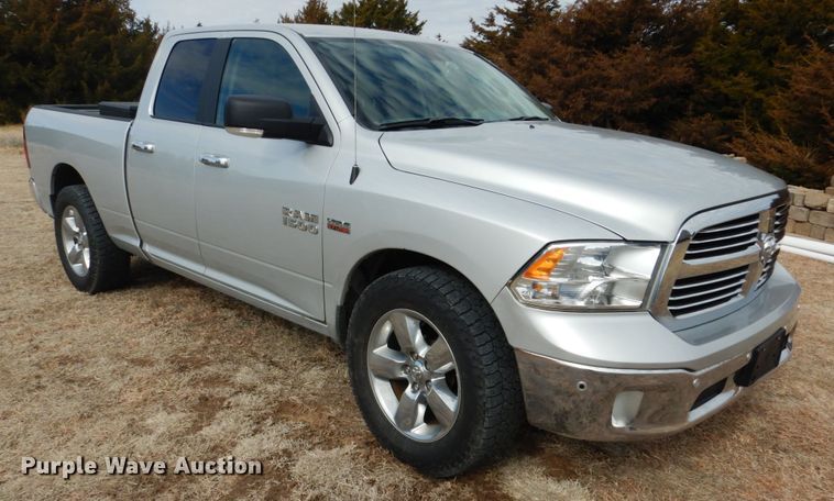 image for item DF7384 2017 Dodge Ram 1500 Big Horn Quad Cab pickup truck