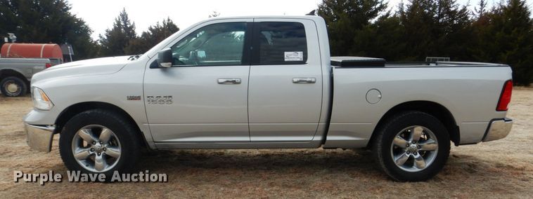 image for item DF7384 2017 Dodge Ram 1500 Big Horn Quad Cab pickup truck