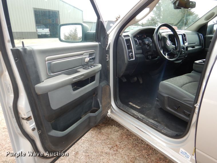 image for item DF7384 2017 Dodge Ram 1500 Big Horn Quad Cab pickup truck