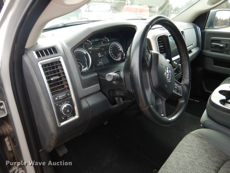 image for item DF7384 2017 Dodge Ram 1500 Big Horn Quad Cab pickup truck