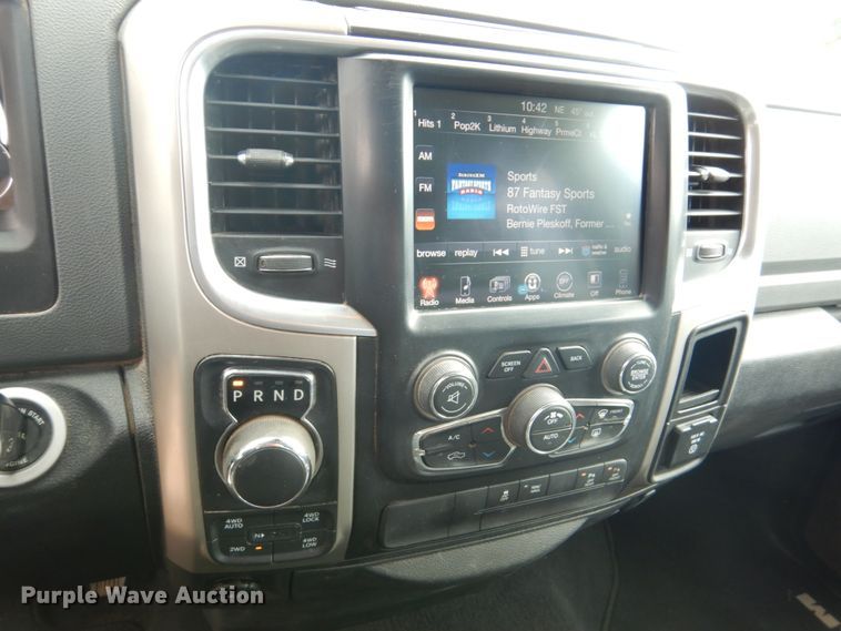 image for item DF7384 2017 Dodge Ram 1500 Big Horn Quad Cab pickup truck