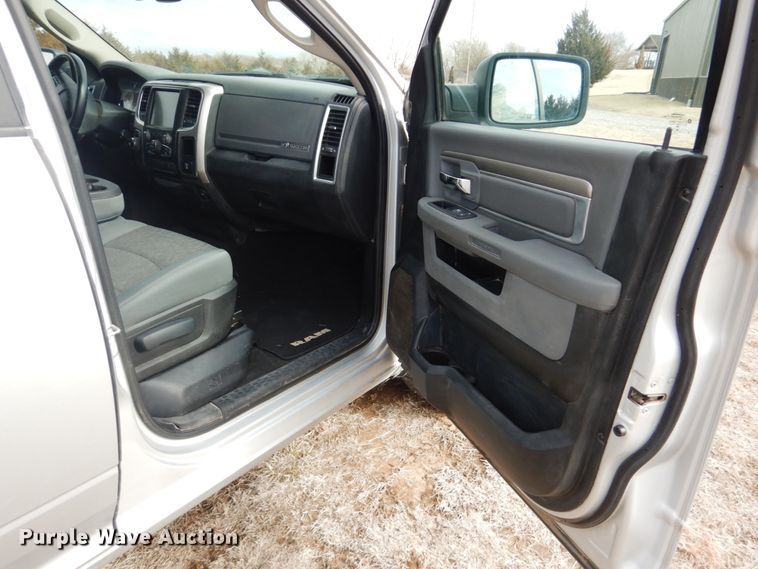 image for item DF7384 2017 Dodge Ram 1500 Big Horn Quad Cab pickup truck