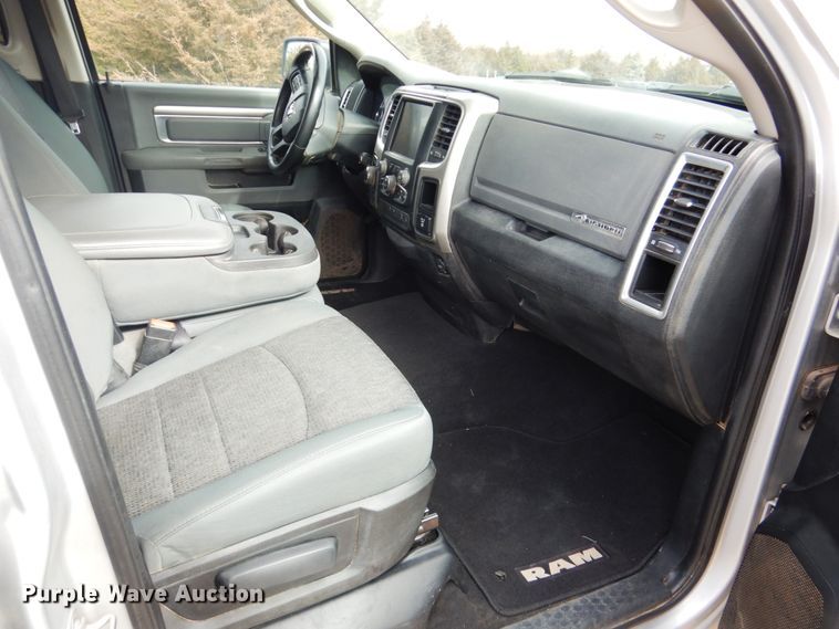 image for item DF7384 2017 Dodge Ram 1500 Big Horn Quad Cab pickup truck