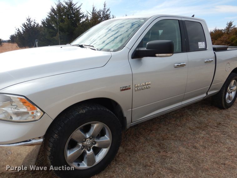 image for item DF7384 2017 Dodge Ram 1500 Big Horn Quad Cab pickup truck