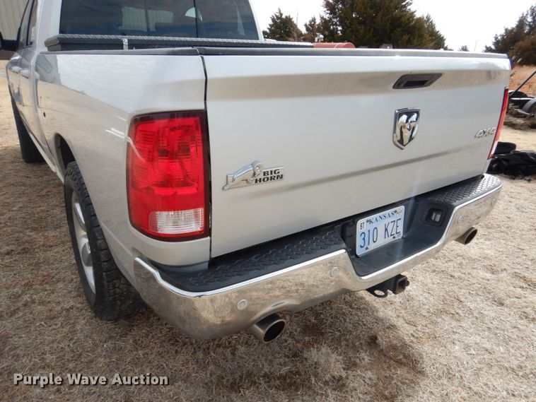 image for item DF7384 2017 Dodge Ram 1500 Big Horn Quad Cab pickup truck