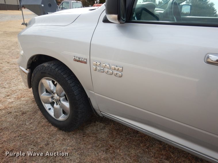 image for item DF7384 2017 Dodge Ram 1500 Big Horn Quad Cab pickup truck