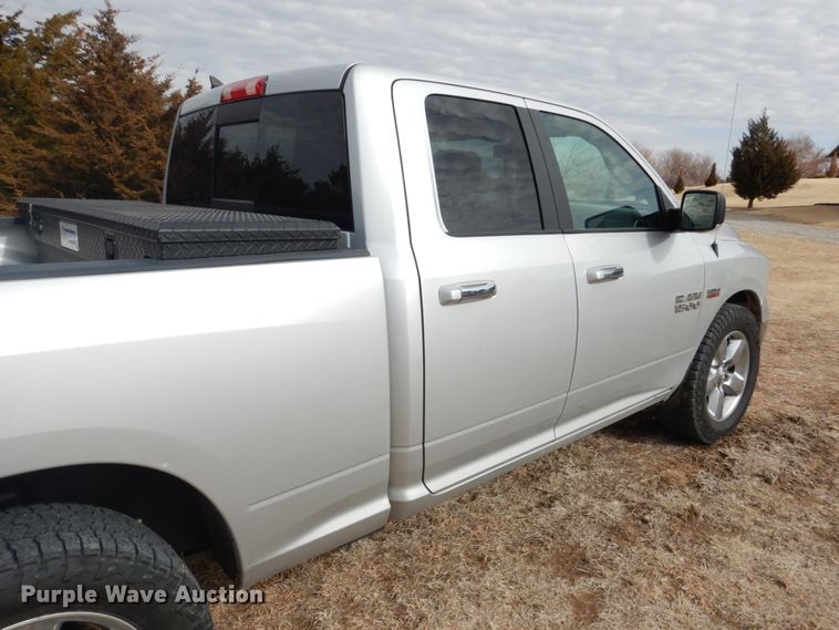 image for item DF7384 2017 Dodge Ram 1500 Big Horn Quad Cab pickup truck