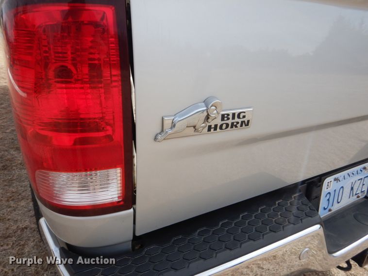 image for item DF7384 2017 Dodge Ram 1500 Big Horn Quad Cab pickup truck