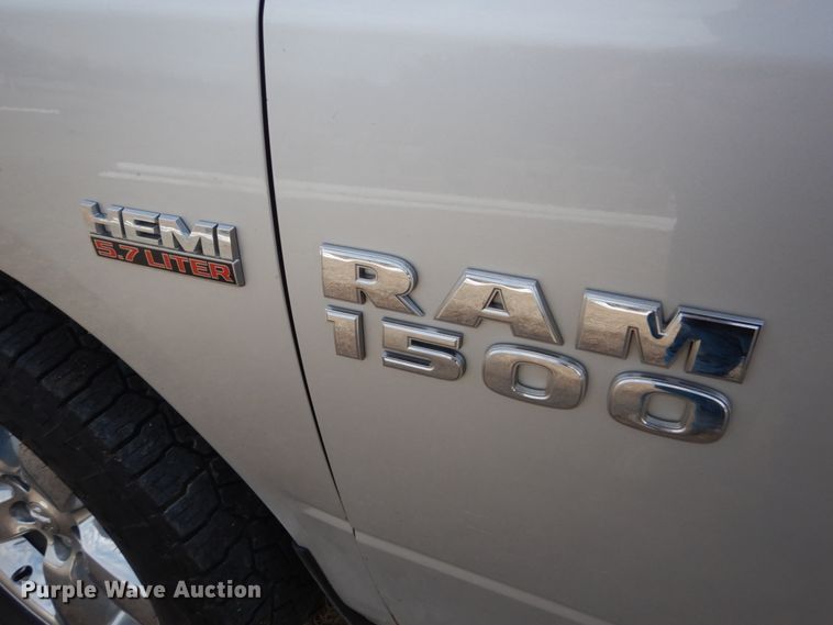 image for item DF7384 2017 Dodge Ram 1500 Big Horn Quad Cab pickup truck