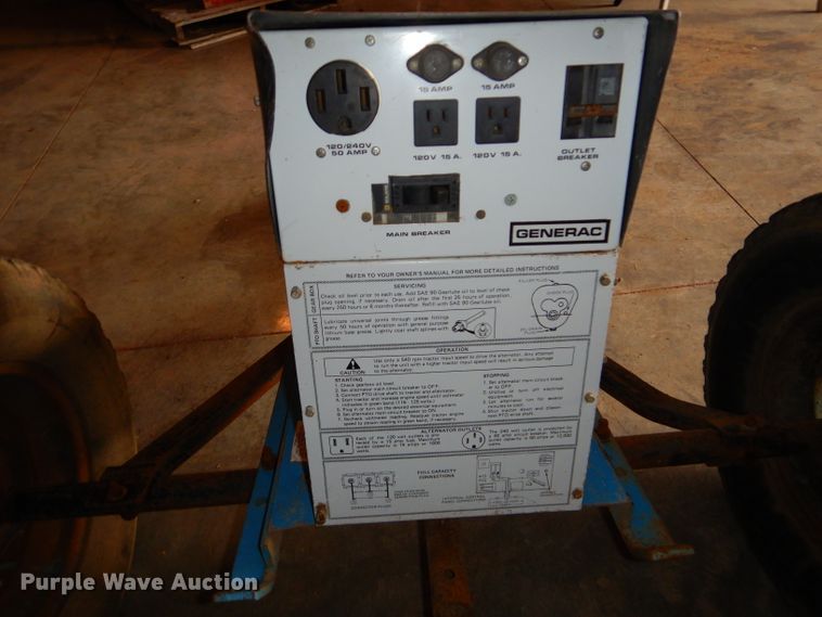 image for item DH4402 Generac PTO generator