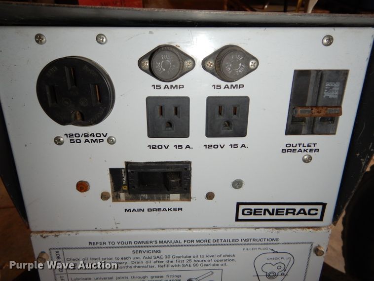 image for item DH4402 Generac PTO generator