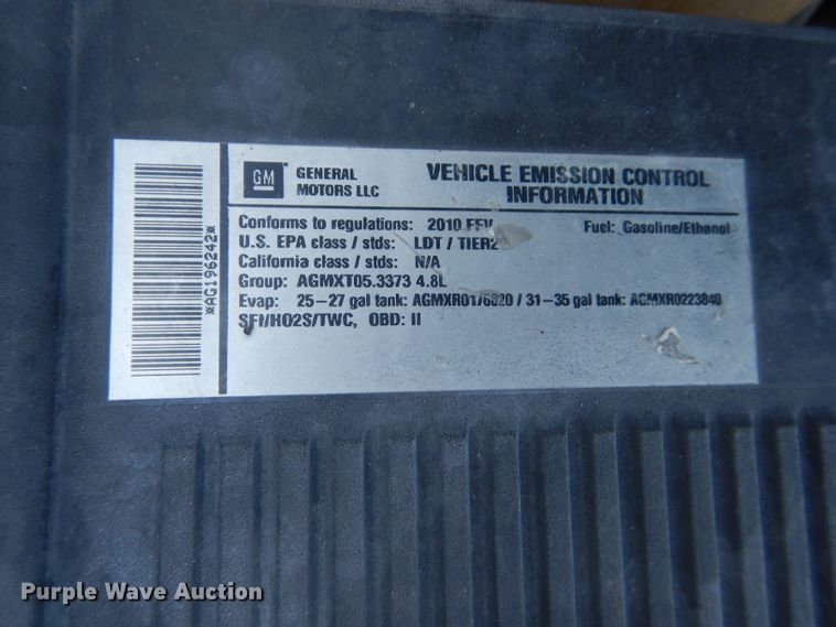 image for item DH4436 2010 Chevrolet Silverado 1500 Crew Cab pickup truck