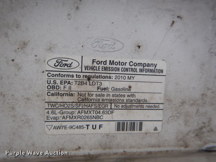 image for item DH4442 2010 Ford F150 pickup truck