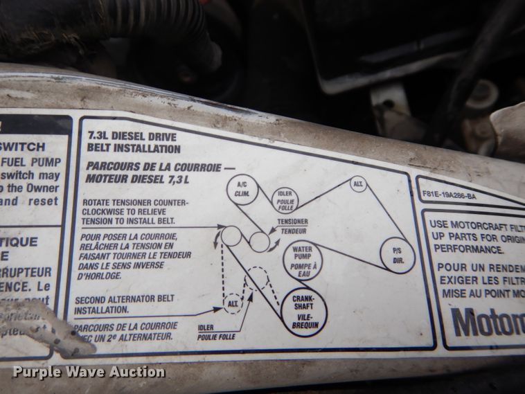 image for item DH4444 1999 Ford F250 Super Duty SuperCab pickup truck