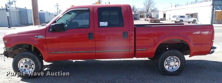 image for item DH4821 1999 Ford F250 Crew Cab pickup truck