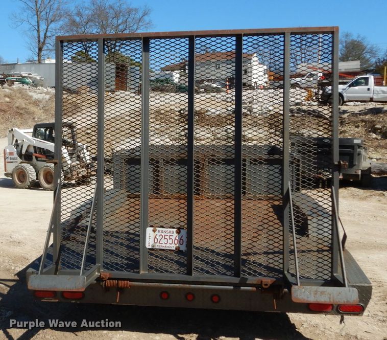 image for item DH5083 2011 Millertime side dump utility trailer