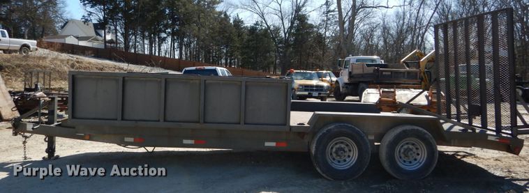 image for item DH5083 2011 Millertime side dump utility trailer