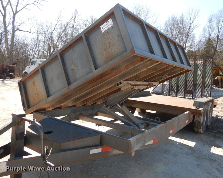 image for item DH5083 2011 Millertime side dump utility trailer