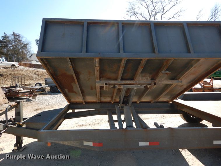 image for item DH5083 2011 Millertime side dump utility trailer