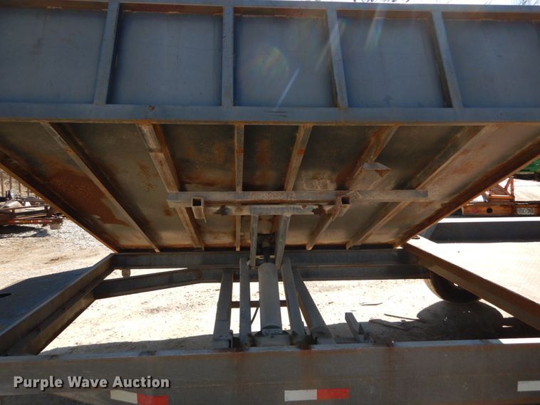image for item DH5083 2011 Millertime side dump utility trailer