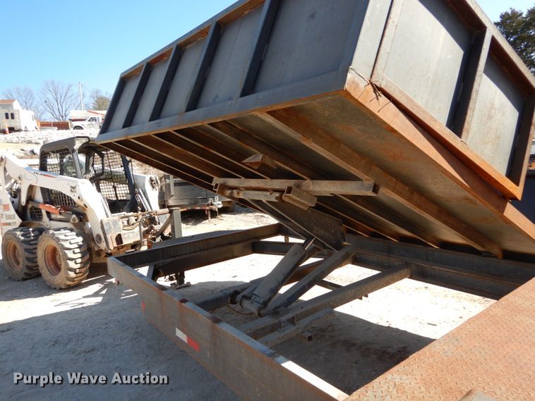 image for item DH5083 2011 Millertime side dump utility trailer