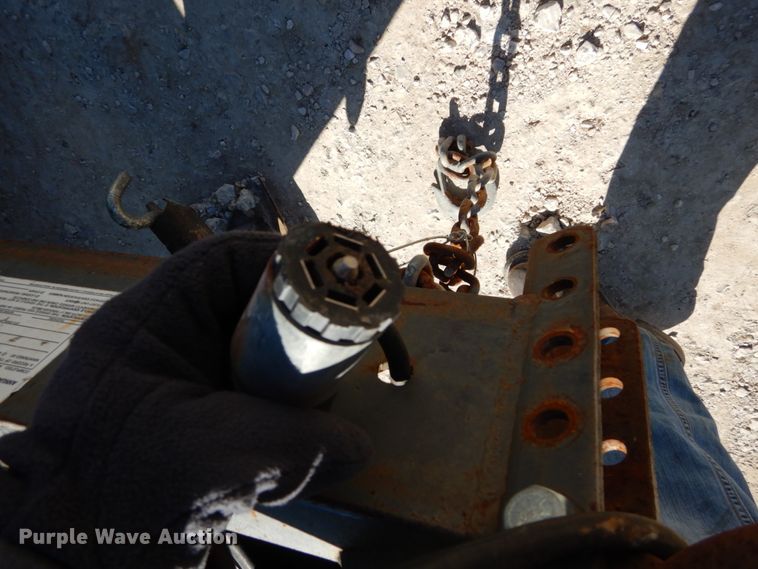 image for item DH5083 2011 Millertime side dump utility trailer