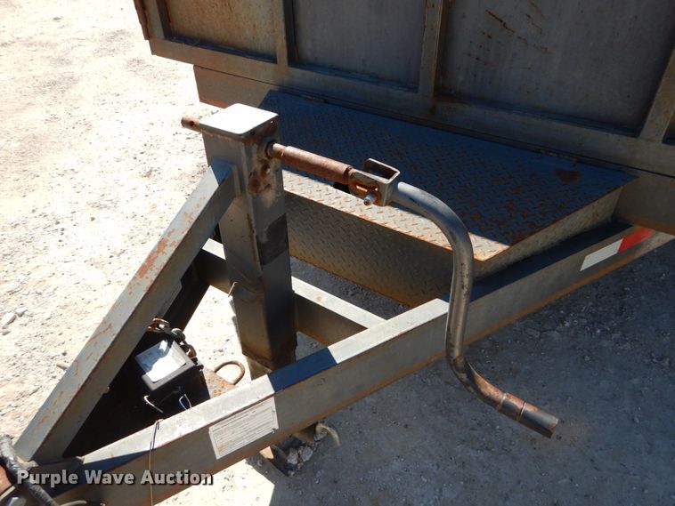 image for item DH5083 2011 Millertime side dump utility trailer