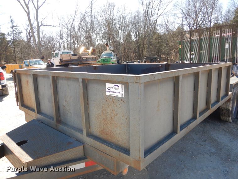image for item DH5083 2011 Millertime side dump utility trailer