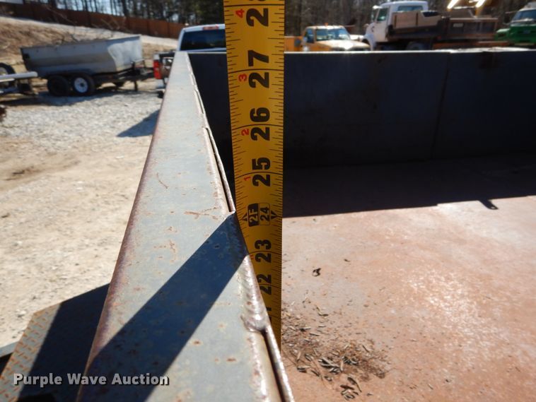 image for item DH5083 2011 Millertime side dump utility trailer