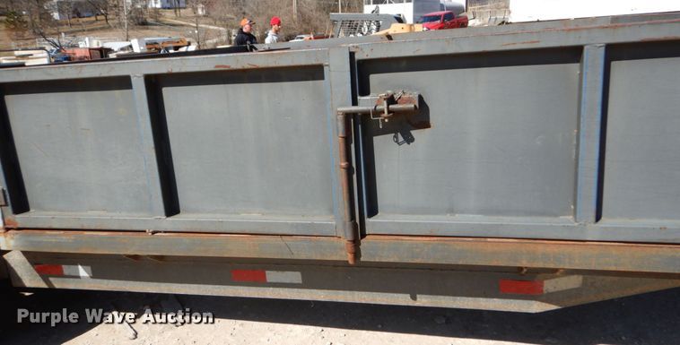 image for item DH5083 2011 Millertime side dump utility trailer