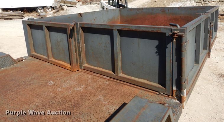 image for item DH5083 2011 Millertime side dump utility trailer