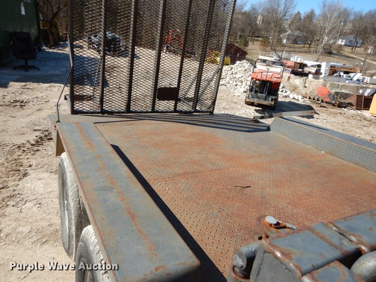 image for item DH5083 2011 Millertime side dump utility trailer