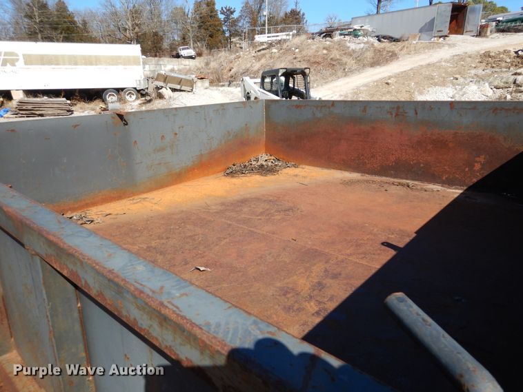 image for item DH5083 2011 Millertime side dump utility trailer