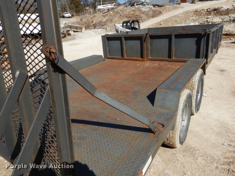 image for item DH5083 2011 Millertime side dump utility trailer